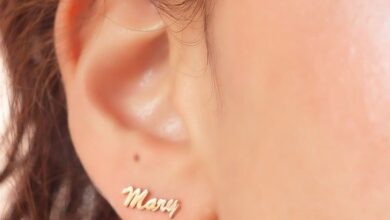 Personalize 14k Gold Earrings